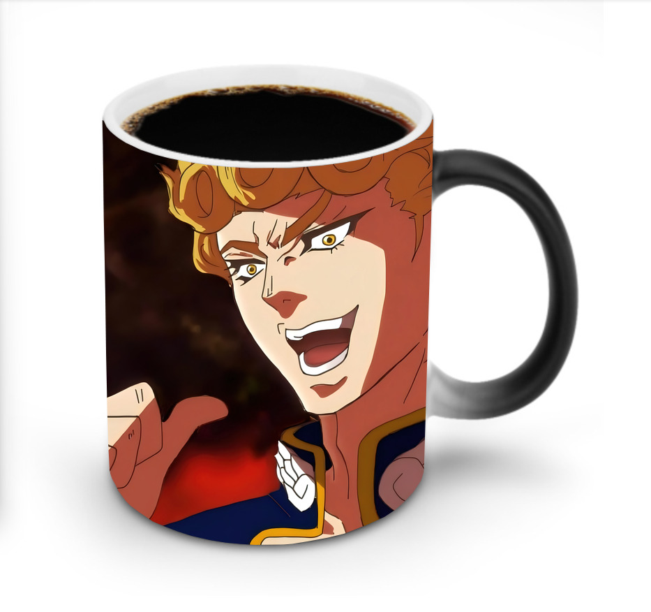 （画像用） ジョジョの奇妙な冒険 JoJo's Bizarre Adventure 温度変色マグカップ
