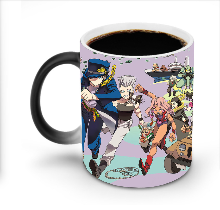 （画像用） ジョジョの奇妙な冒険 JoJo's Bizarre Adventure 温度変色マグカップ