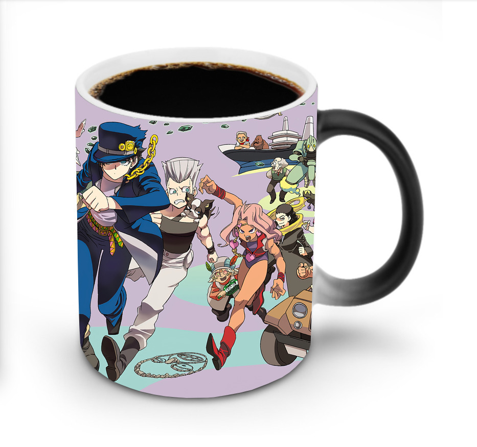 （画像用） ジョジョの奇妙な冒険 JoJo's Bizarre Adventure 温度変色マグカップ