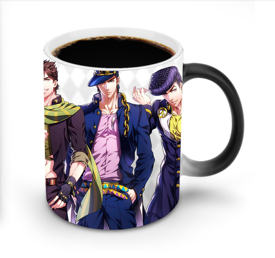 （画像用） ジョジョの奇妙な冒険 JoJo's Bizarre Adventure 温度変色マグカップ