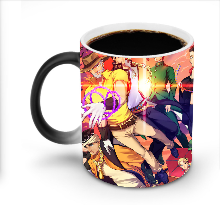 （画像用） ジョジョの奇妙な冒険 JoJo's Bizarre Adventure 温度変色マグカップ