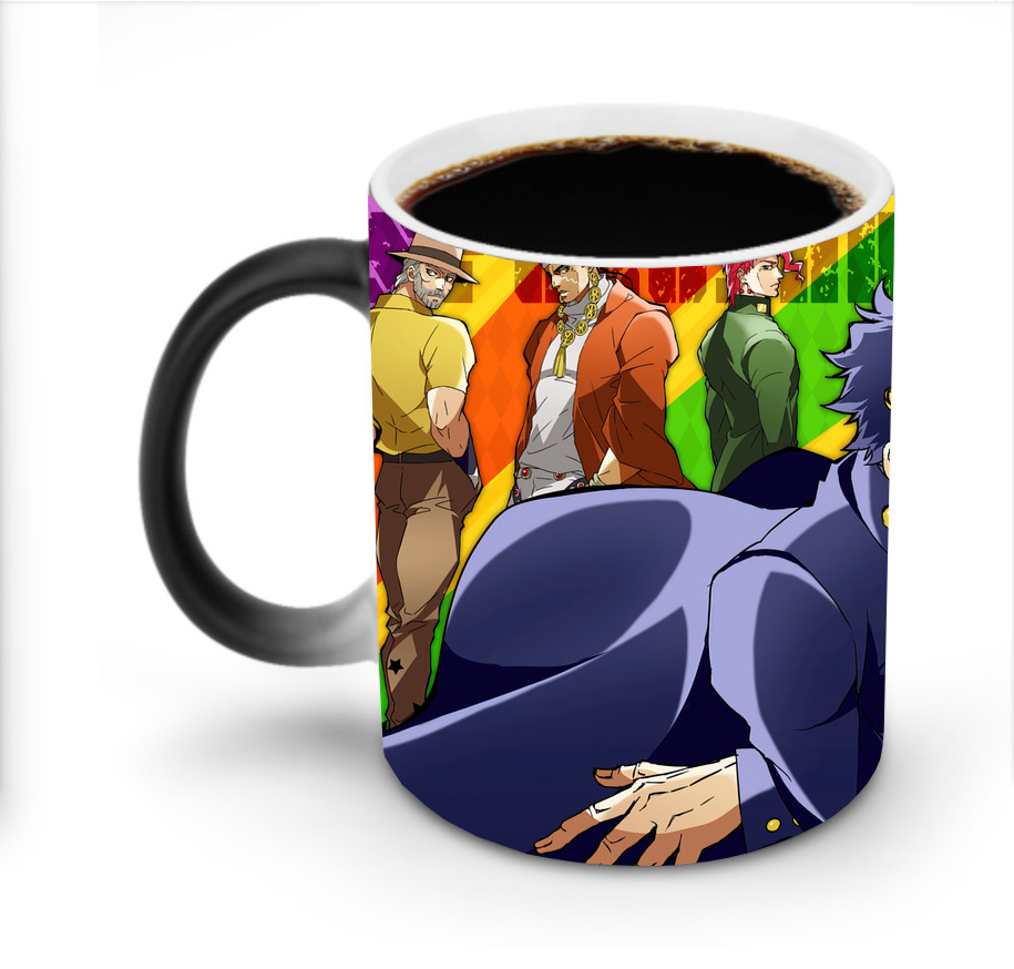 （画像用） ジョジョの奇妙な冒険 JoJo's Bizarre Adventure 温度変色マグカップ