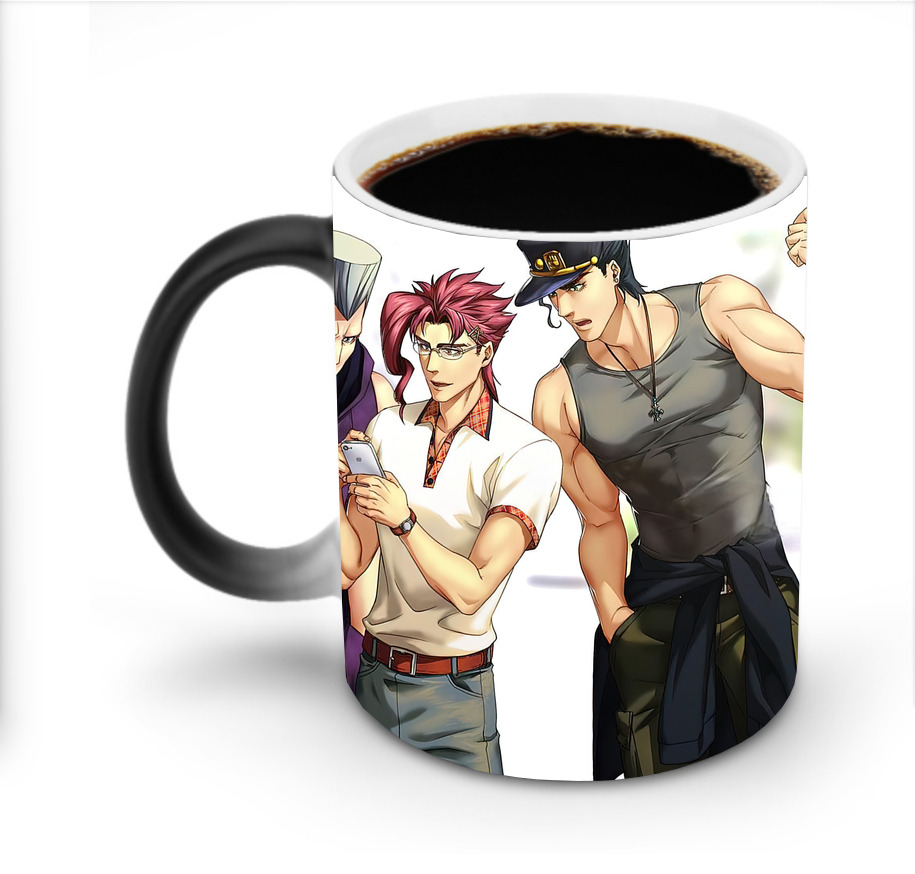 （画像用） ジョジョの奇妙な冒険 JoJo's Bizarre Adventure 温度変色マグカップ