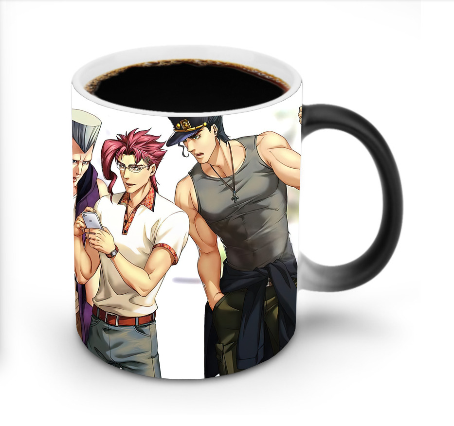 （画像用） ジョジョの奇妙な冒険 JoJo's Bizarre Adventure 温度変色マグカップ