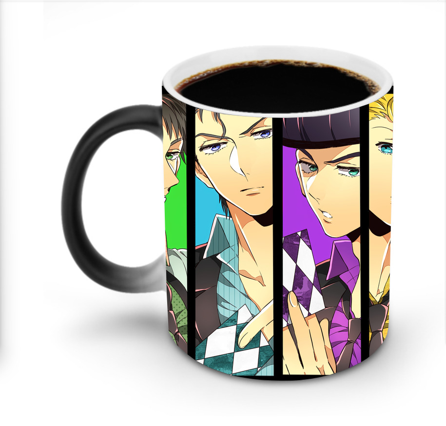（画像用） ジョジョの奇妙な冒険 JoJo's Bizarre Adventure 温度変色マグカップ