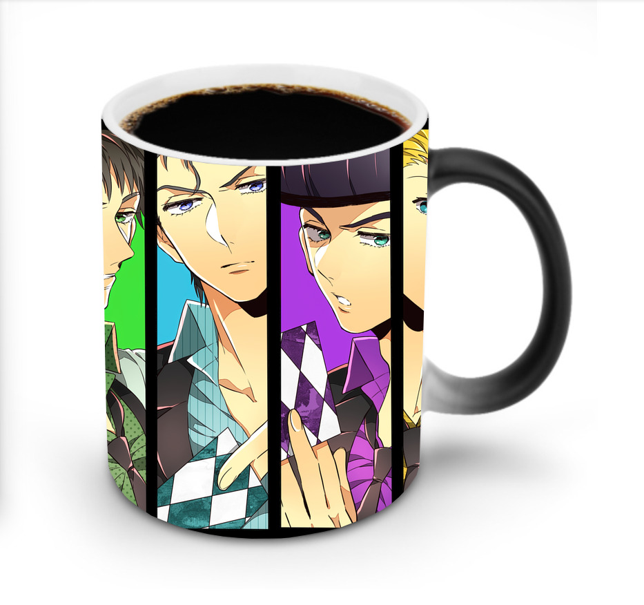 （画像用） ジョジョの奇妙な冒険 JoJo's Bizarre Adventure 温度変色マグカップ