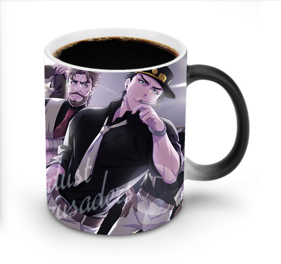 （画像用） ジョジョの奇妙な冒険 JoJo's Bizarre Adventure 温度変色マグカップ