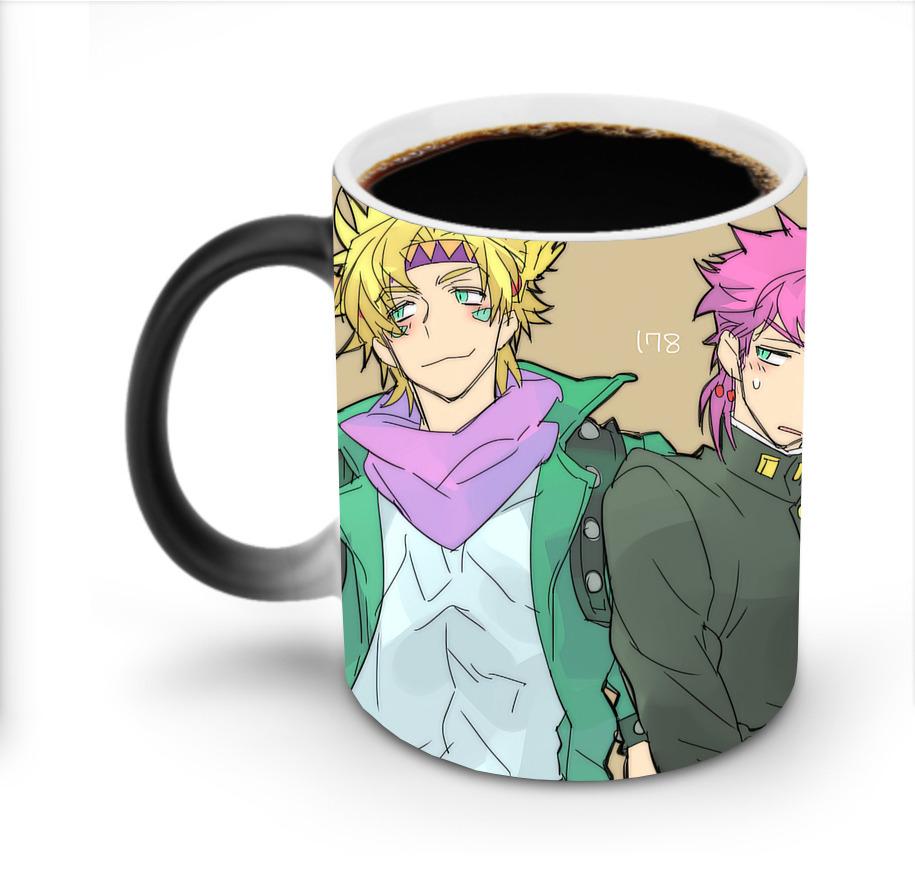 （画像用） ジョジョの奇妙な冒険 JoJo's Bizarre Adventure 温度変色マグカップ
