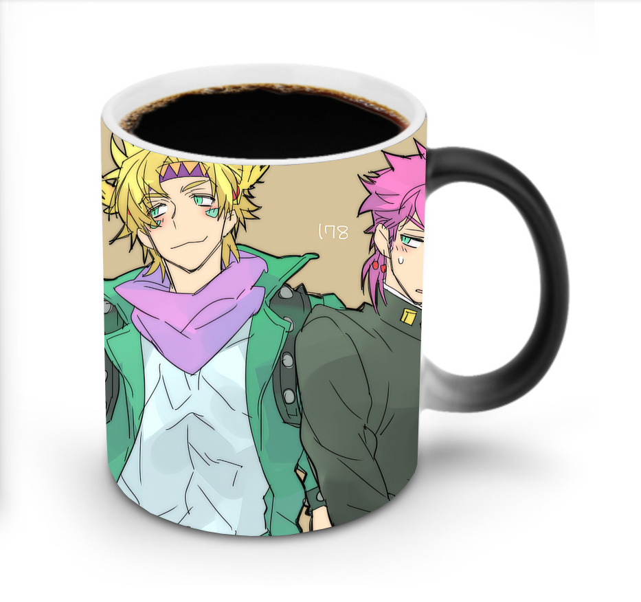 （画像用） ジョジョの奇妙な冒険 JoJo's Bizarre Adventure 温度変色マグカップ