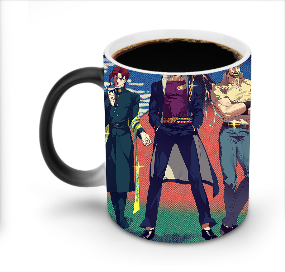 （画像用） ジョジョの奇妙な冒険 JoJo's Bizarre Adventure 温度変色マグカップ