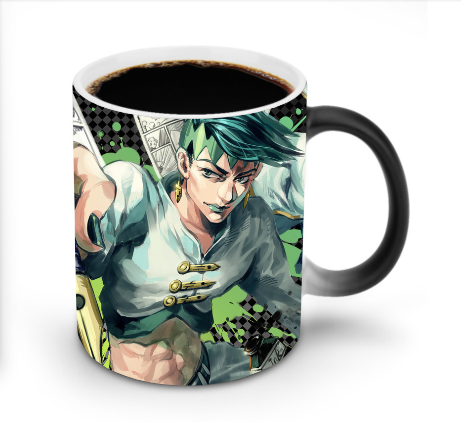 （画像用） ジョジョの奇妙な冒険 JoJo's Bizarre Adventure 温度変色マグカップ