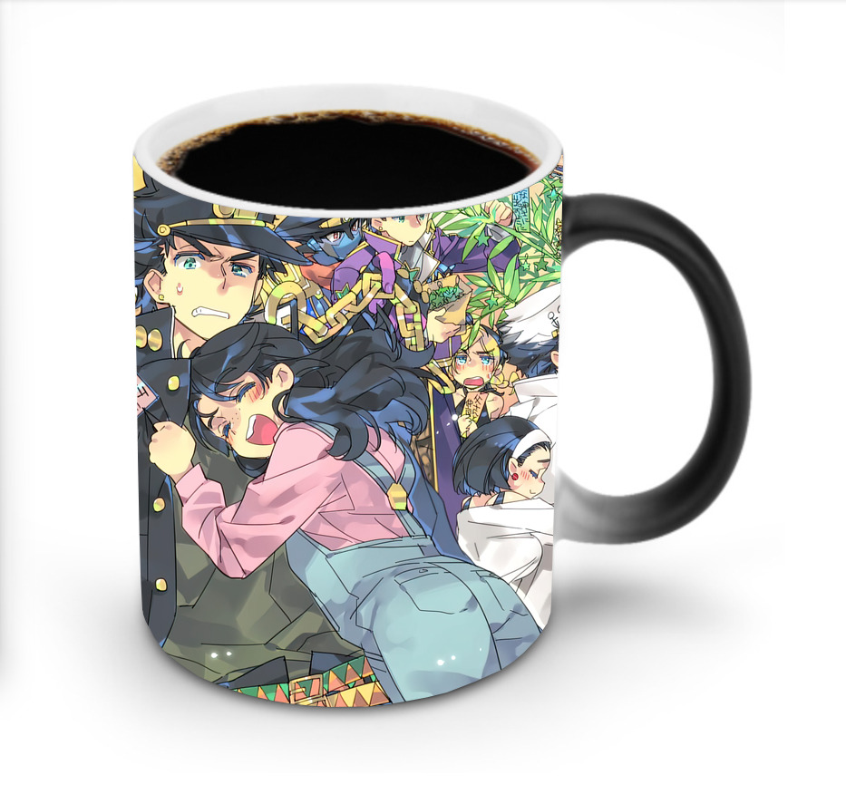 （画像用） ジョジョの奇妙な冒険 JoJo's Bizarre Adventure 温度変色マグカップ