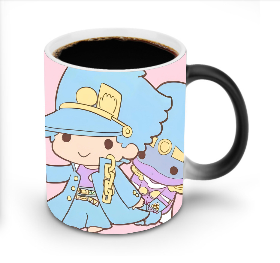 （画像用） ジョジョの奇妙な冒険 JoJo's Bizarre Adventure 温度変色マグカップ