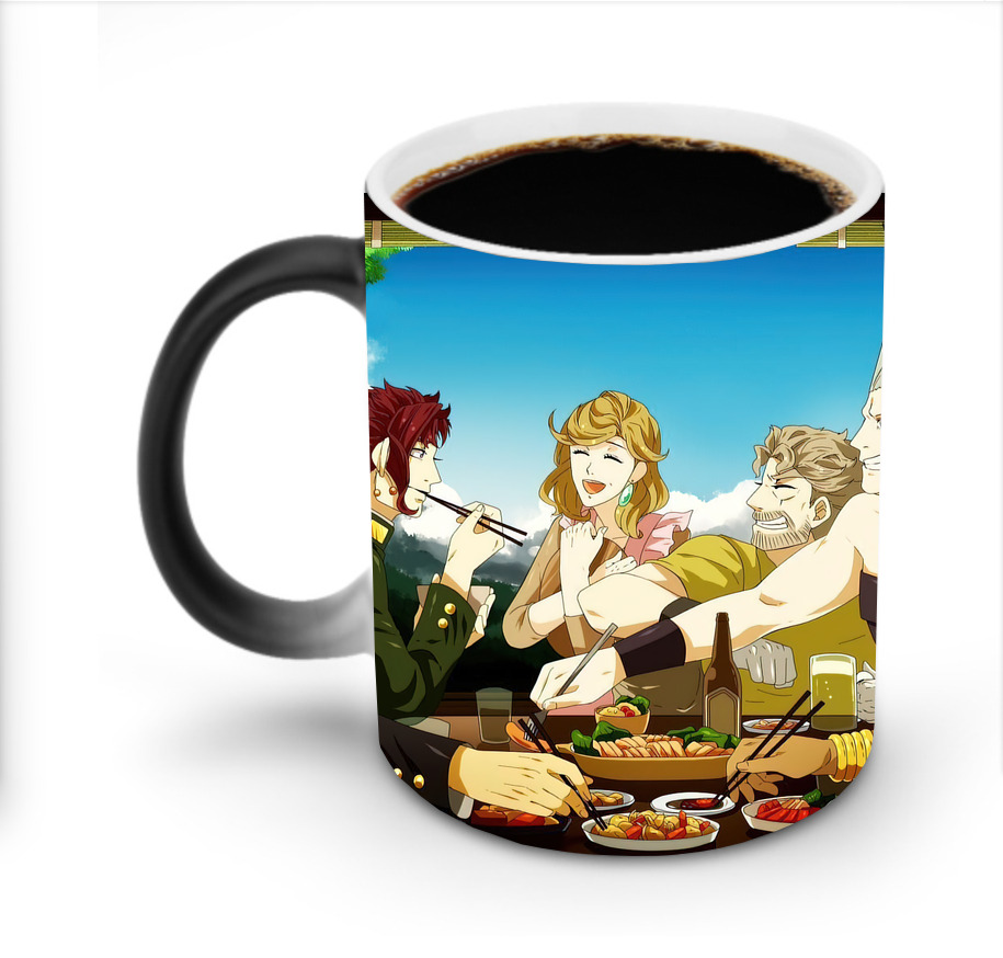 （画像用） ジョジョの奇妙な冒険 JoJo's Bizarre Adventure 温度変色マグカップ