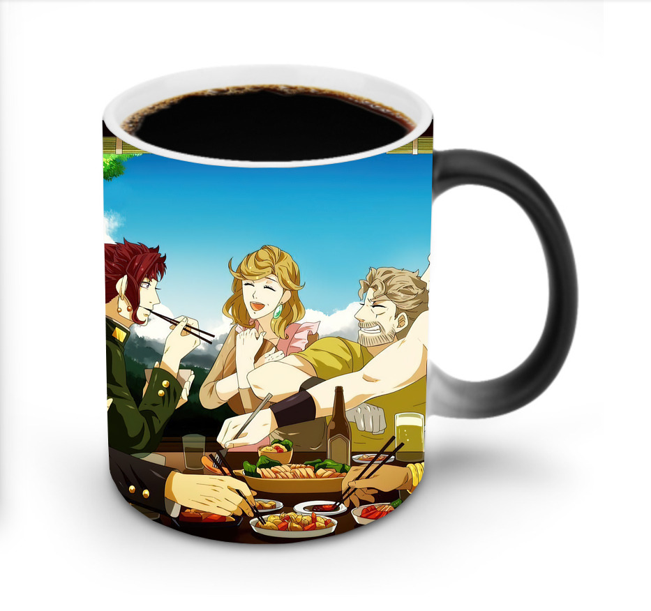 （画像用） ジョジョの奇妙な冒険 JoJo's Bizarre Adventure 温度変色マグカップ