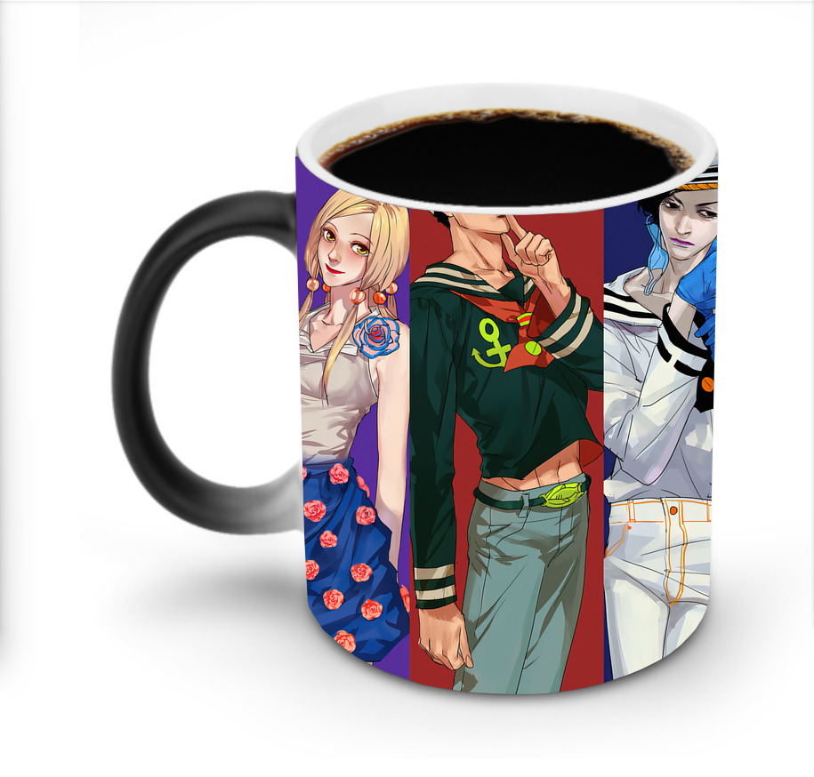 （画像用） ジョジョの奇妙な冒険 JoJo's Bizarre Adventure 温度変色マグカップ