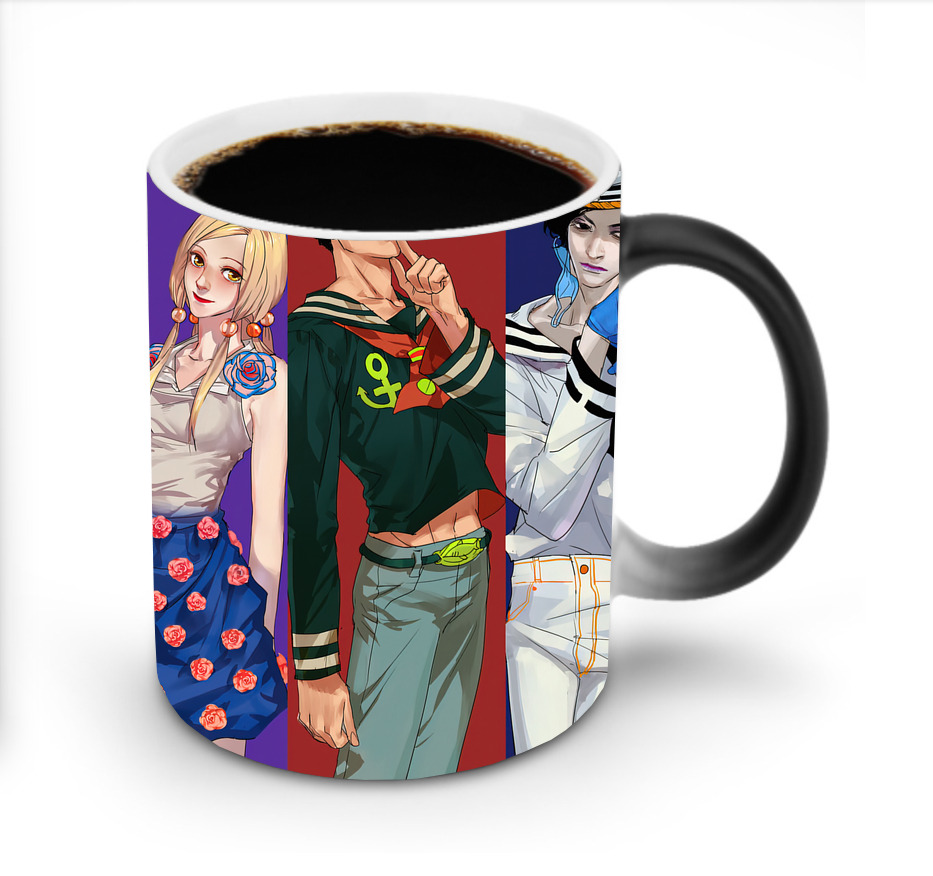 （画像用） ジョジョの奇妙な冒険 JoJo's Bizarre Adventure 温度変色マグカップ