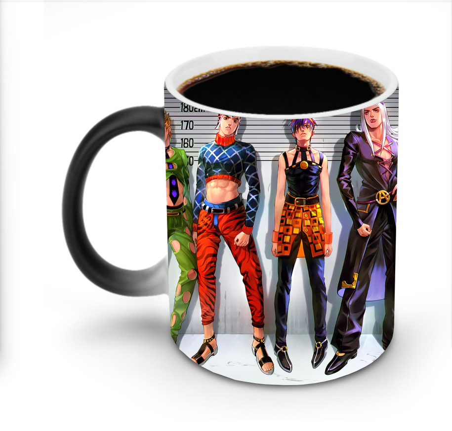 （画像用） ジョジョの奇妙な冒険 JoJo's Bizarre Adventure 温度変色マグカップ