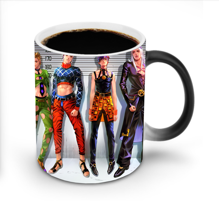 （画像用） ジョジョの奇妙な冒険 JoJo's Bizarre Adventure 温度変色マグカップ