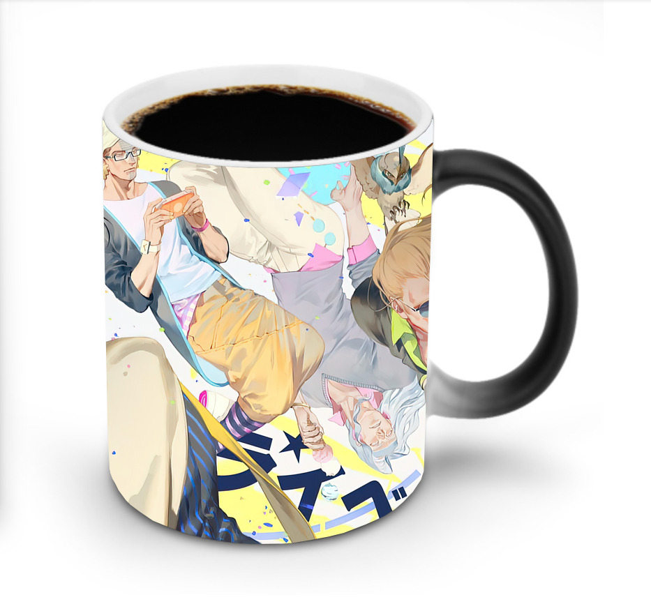 （画像用） ジョジョの奇妙な冒険 JoJo's Bizarre Adventure 温度変色マグカップ