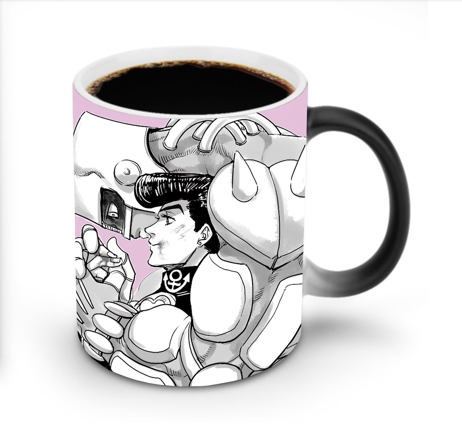 （画像用） ジョジョの奇妙な冒険 JoJo's Bizarre Adventure 温度変色マグカップ