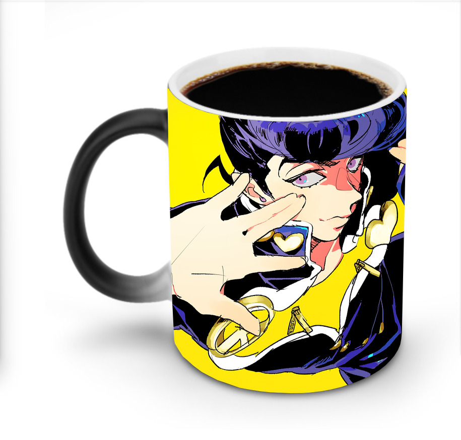 （画像用） ジョジョの奇妙な冒険 JoJo's Bizarre Adventure 温度変色マグカップ