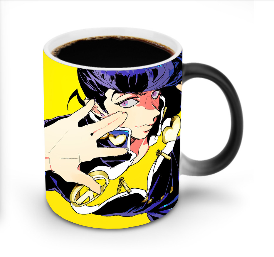 （画像用） ジョジョの奇妙な冒険 JoJo's Bizarre Adventure 温度変色マグカップ