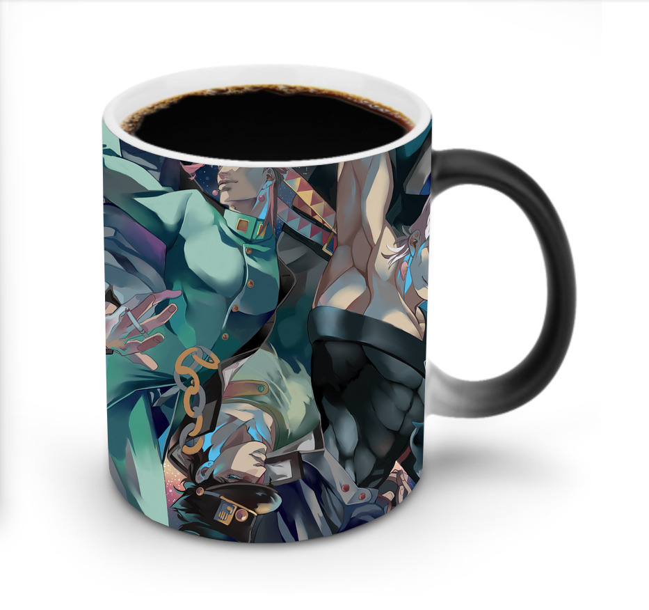 （画像用） ジョジョの奇妙な冒険 JoJo's Bizarre Adventure 温度変色マグカップ