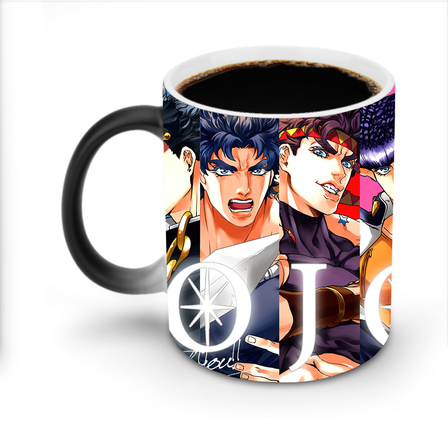 （画像用） ジョジョの奇妙な冒険 JoJo's Bizarre Adventure 温度変色マグカップ