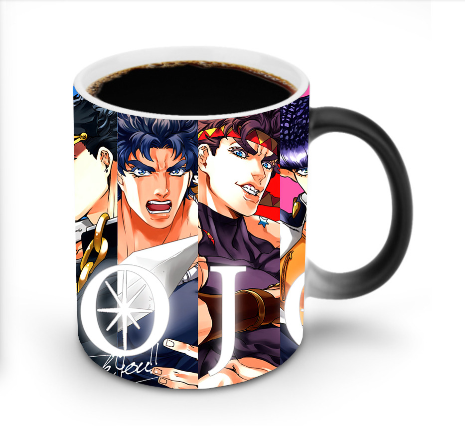 （画像用） ジョジョの奇妙な冒険 JoJo's Bizarre Adventure 温度変色マグカップ