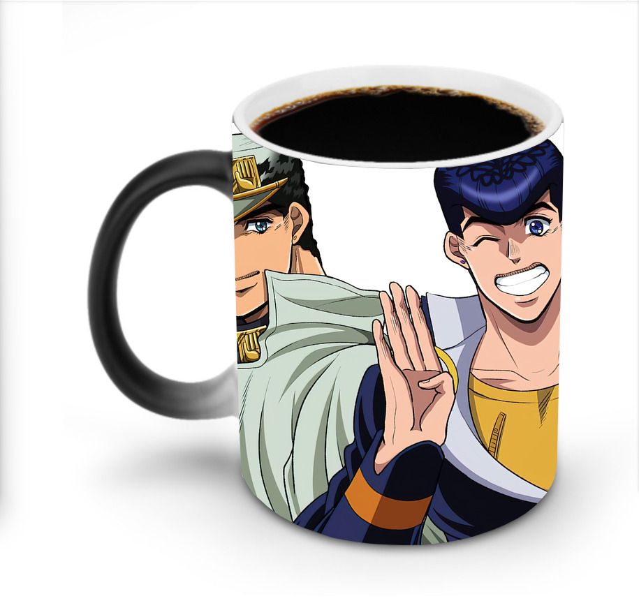 （画像用） ジョジョの奇妙な冒険 JoJo's Bizarre Adventure 温度変色マグカップ