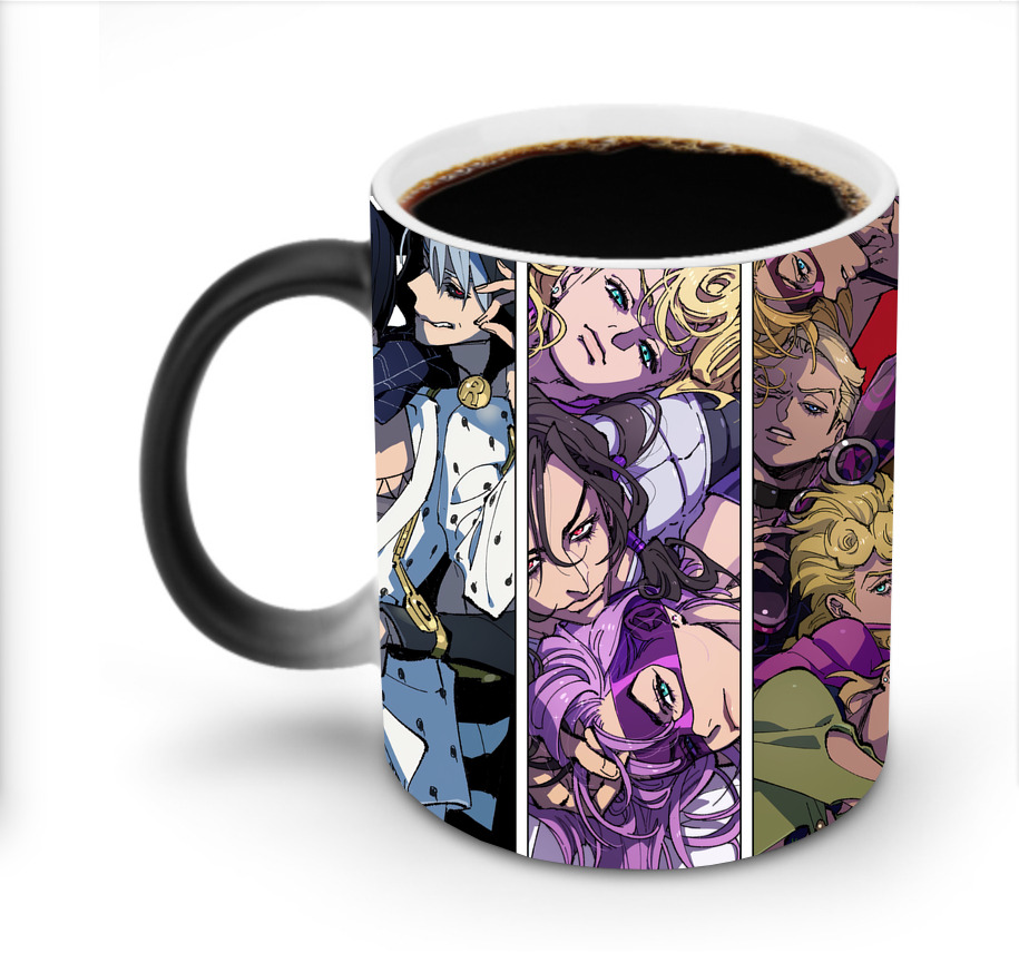 （画像用） ジョジョの奇妙な冒険 JoJo's Bizarre Adventure 温度変色マグカップ