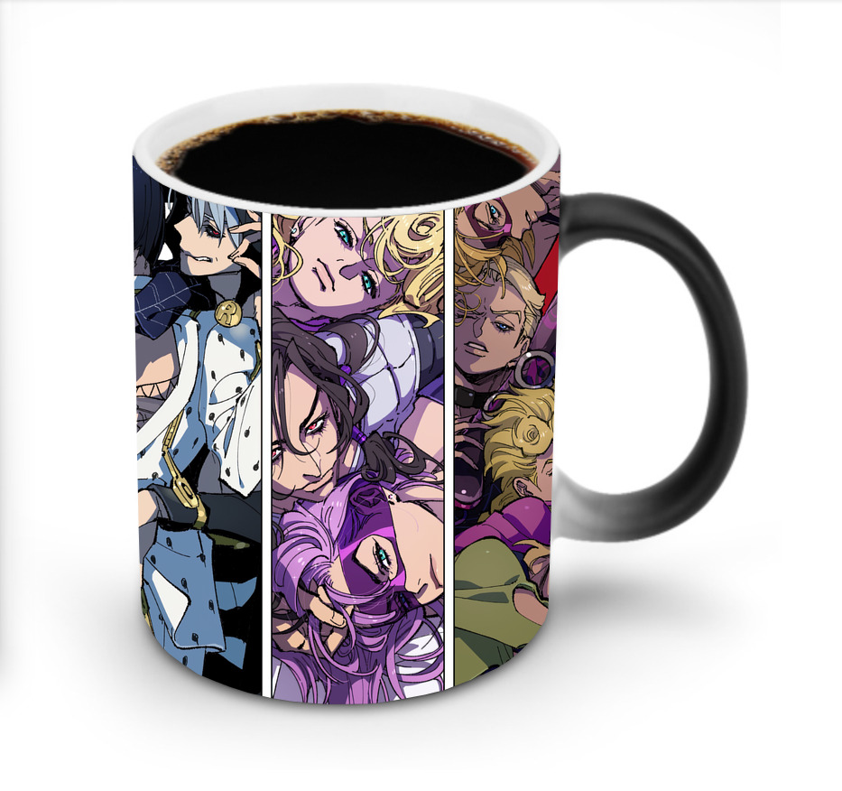 （画像用） ジョジョの奇妙な冒険 JoJo's Bizarre Adventure 温度変色マグカップ