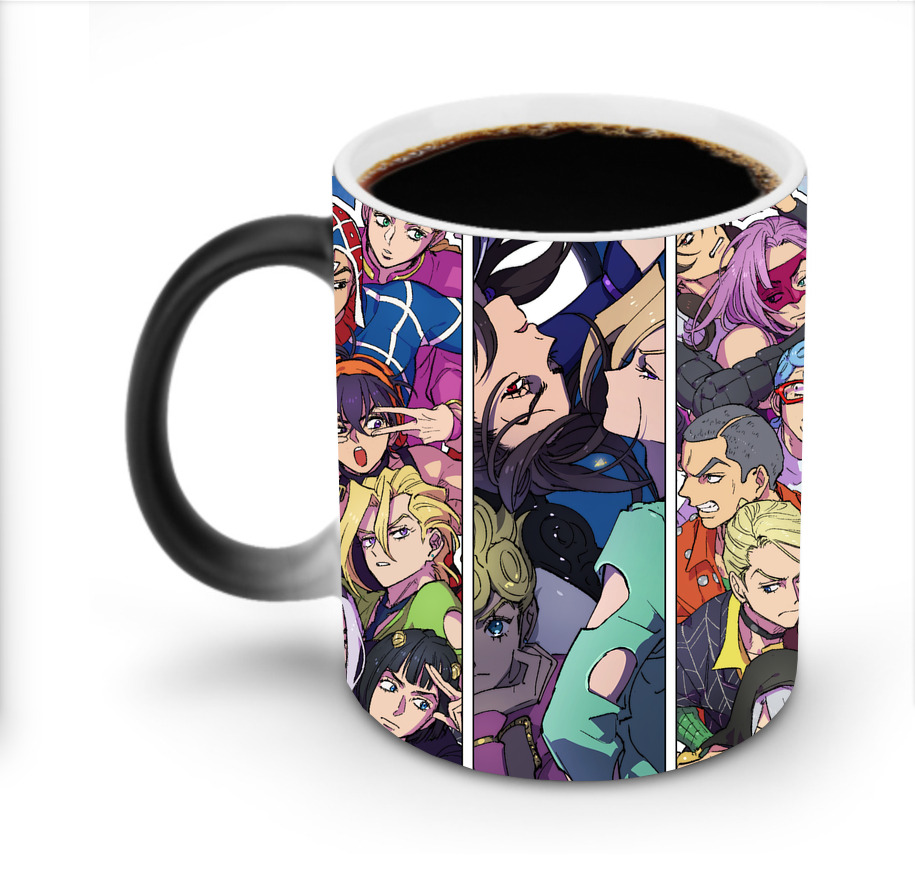 （画像用） ジョジョの奇妙な冒険 JoJo's Bizarre Adventure 温度変色マグカップ
