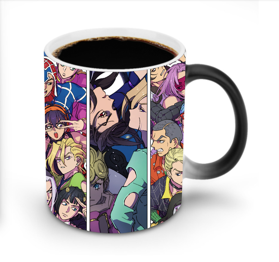 （画像用） ジョジョの奇妙な冒険 JoJo's Bizarre Adventure 温度変色マグカップ
