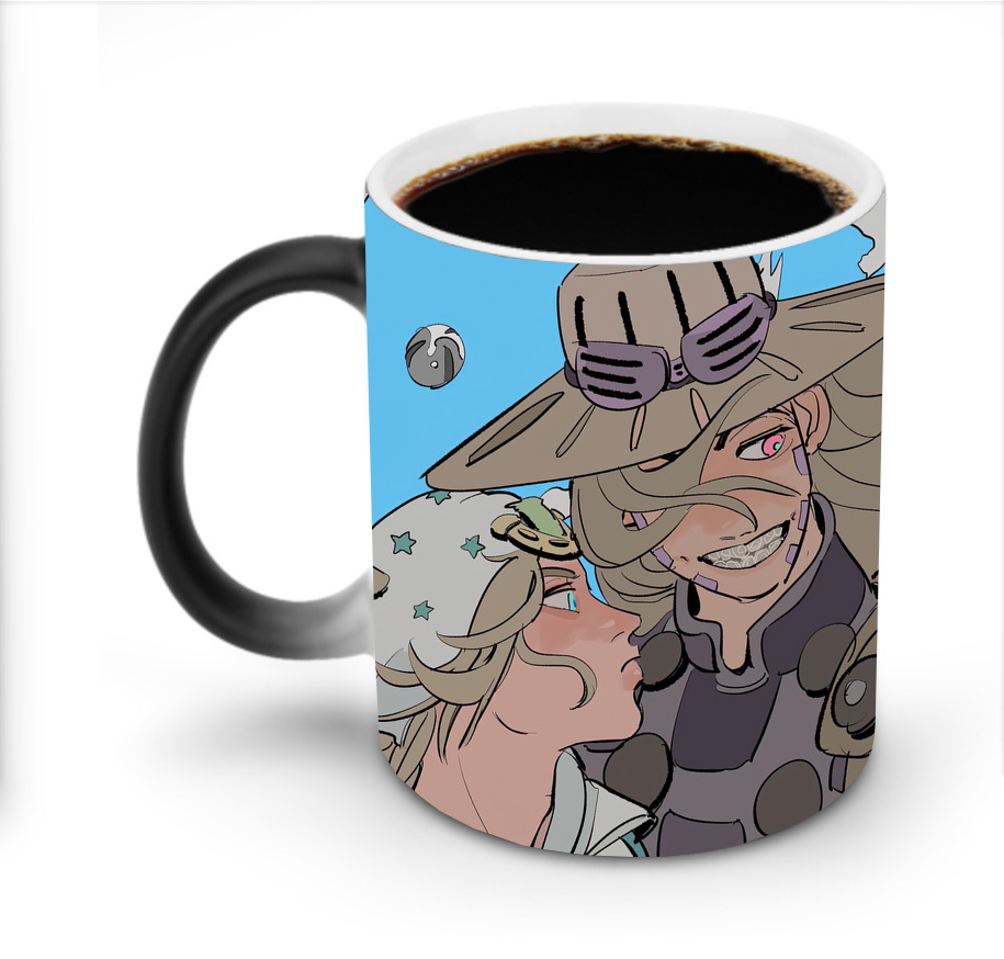 （画像用） ジョジョの奇妙な冒険 JoJo's Bizarre Adventure 温度変色マグカップ
