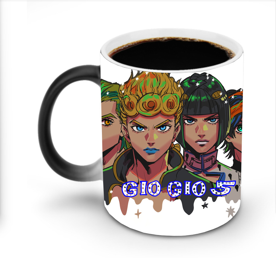 （画像用） ジョジョの奇妙な冒険 JoJo's Bizarre Adventure 温度変色マグカップ