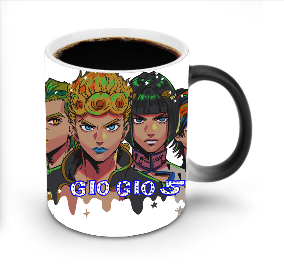 （画像用） ジョジョの奇妙な冒険 JoJo's Bizarre Adventure 温度変色マグカップ