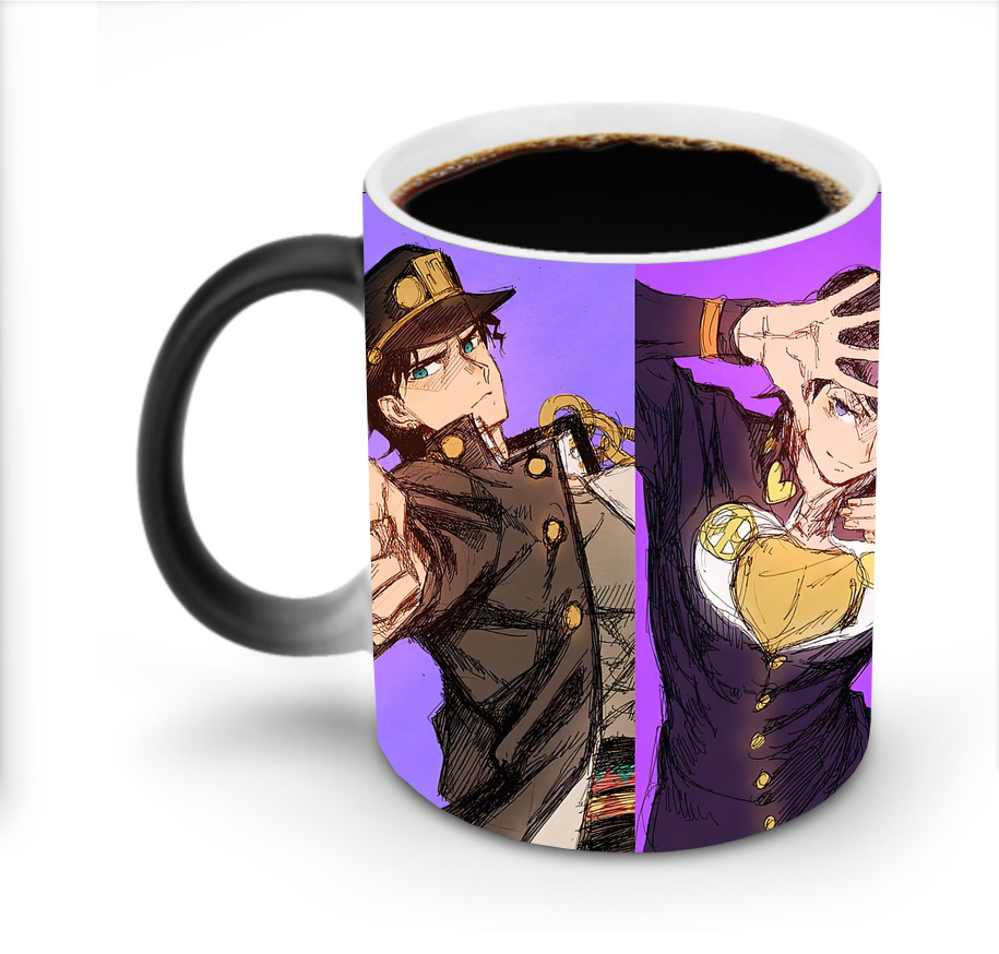 （画像用） ジョジョの奇妙な冒険 JoJo's Bizarre Adventure 温度変色マグカップ