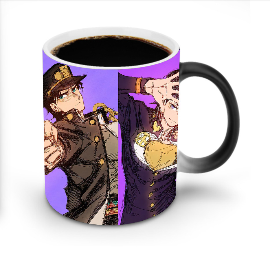 （画像用） ジョジョの奇妙な冒険 JoJo's Bizarre Adventure 温度変色マグカップ