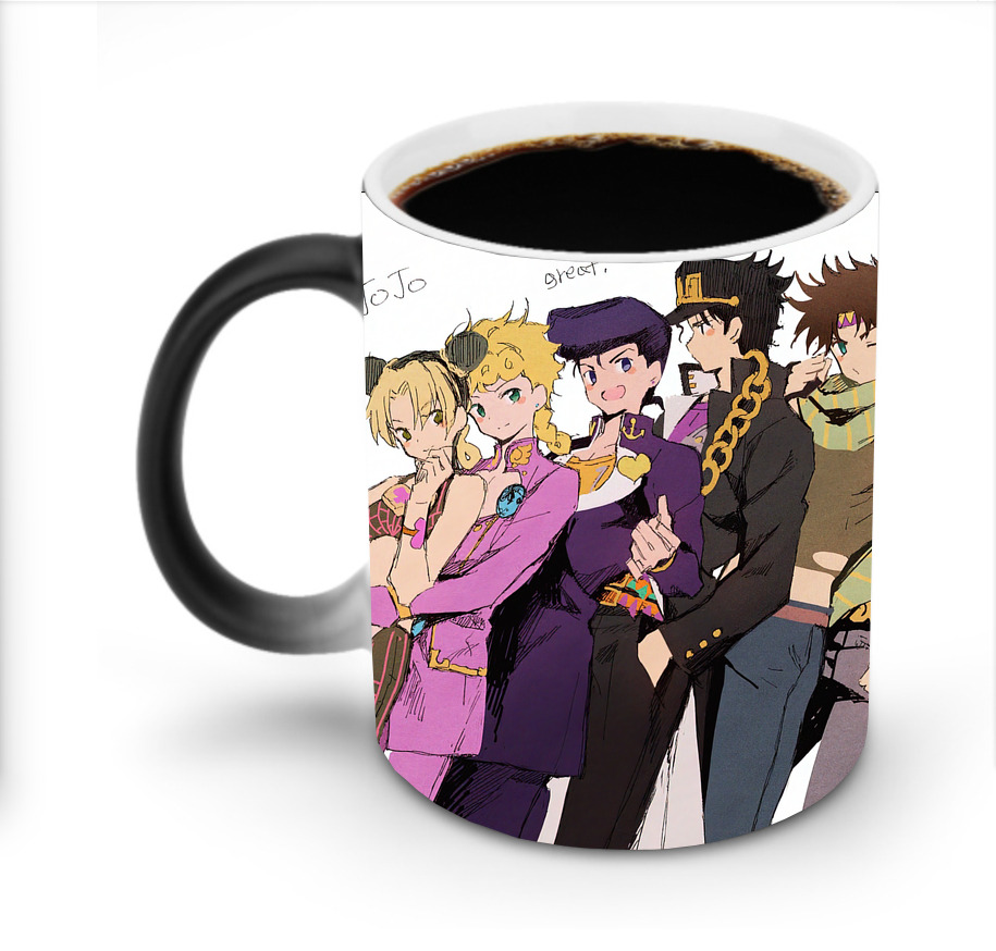 （画像用） ジョジョの奇妙な冒険 JoJo's Bizarre Adventure 温度変色マグカップ