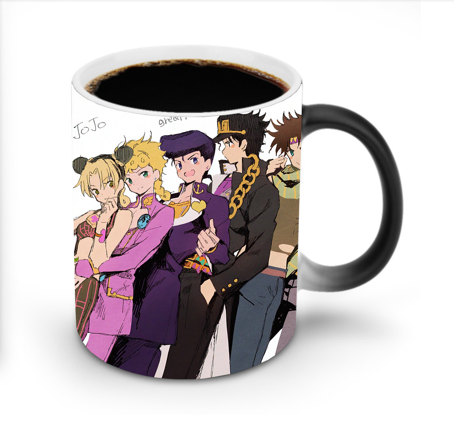 （画像用） ジョジョの奇妙な冒険 JoJo's Bizarre Adventure 温度変色マグカップ