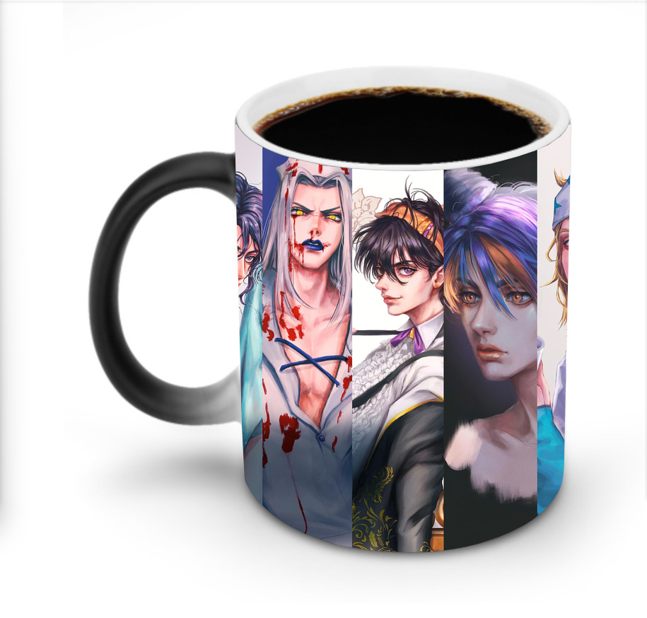 （画像用） ジョジョの奇妙な冒険 JoJo's Bizarre Adventure 温度変色マグカップ
