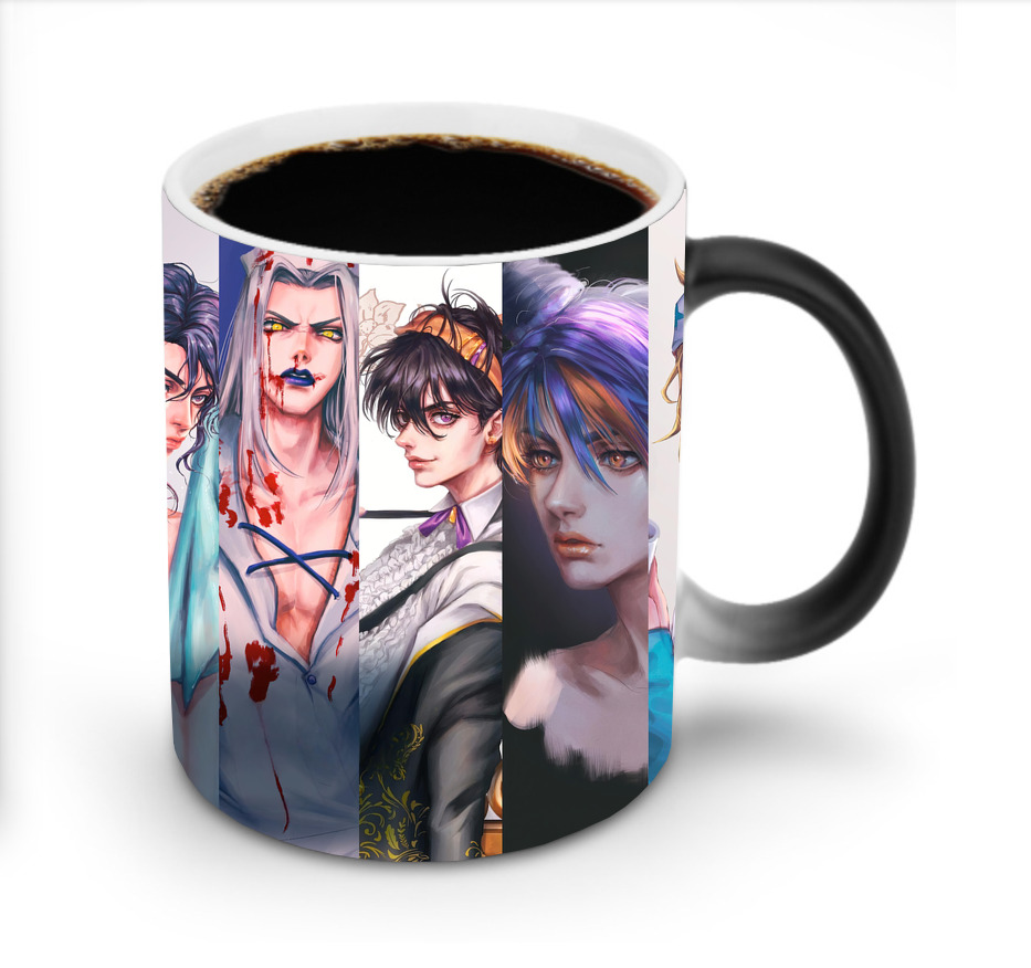 （画像用） ジョジョの奇妙な冒険 JoJo's Bizarre Adventure 温度変色マグカップ