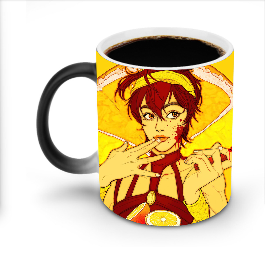 （画像用） ジョジョの奇妙な冒険 JoJo's Bizarre Adventure 温度変色マグカップ
