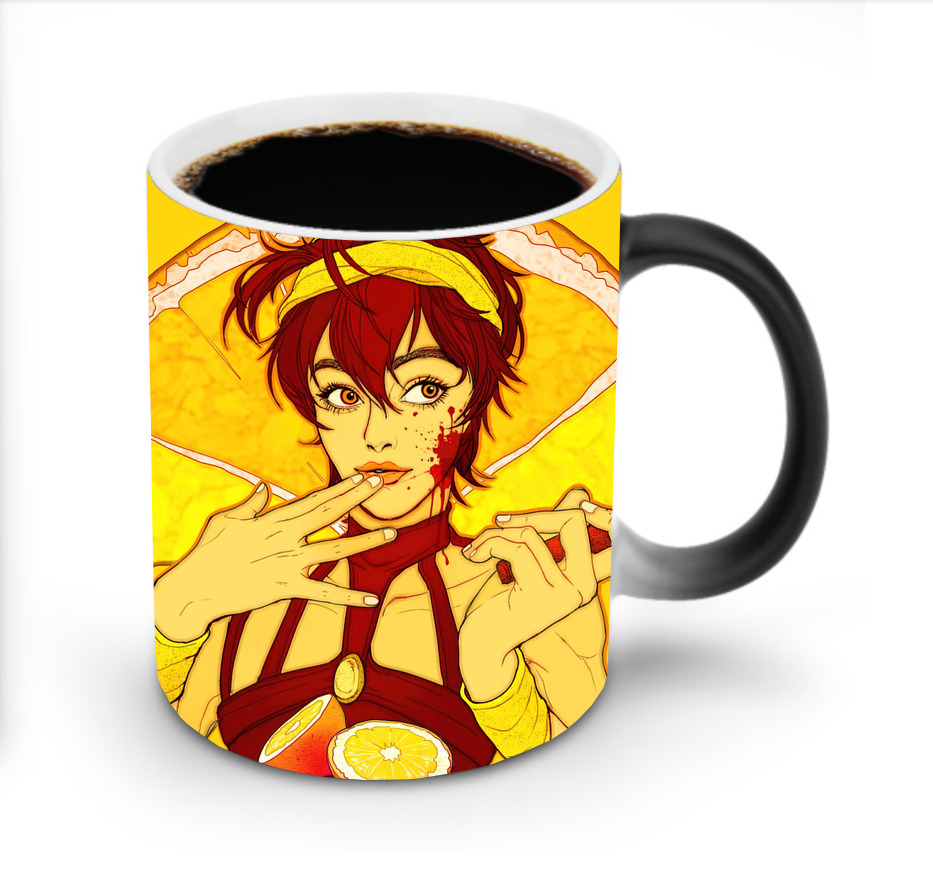 （画像用） ジョジョの奇妙な冒険 JoJo's Bizarre Adventure 温度変色マグカップ