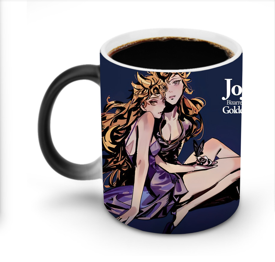 （画像用） ジョジョの奇妙な冒険 JoJo's Bizarre Adventure 温度変色マグカップ