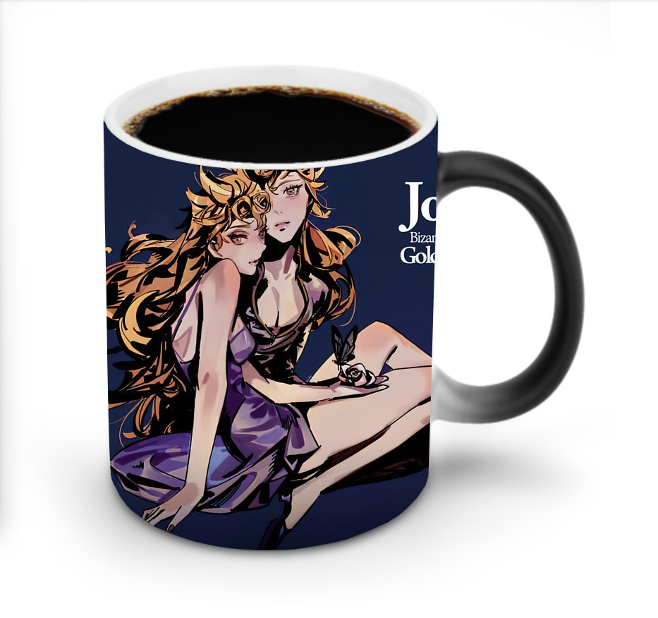 （画像用） ジョジョの奇妙な冒険 JoJo's Bizarre Adventure 温度変色マグカップ