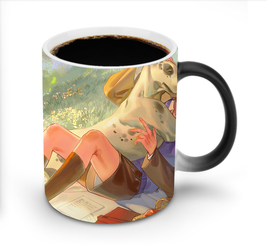 （画像用） ジョジョの奇妙な冒険 JoJo's Bizarre Adventure 温度変色マグカップ