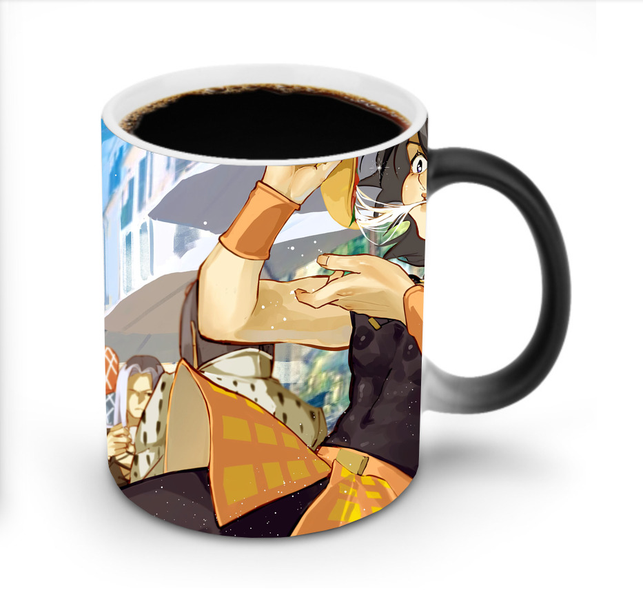 （画像用） ジョジョの奇妙な冒険 JoJo's Bizarre Adventure 温度変色マグカップ